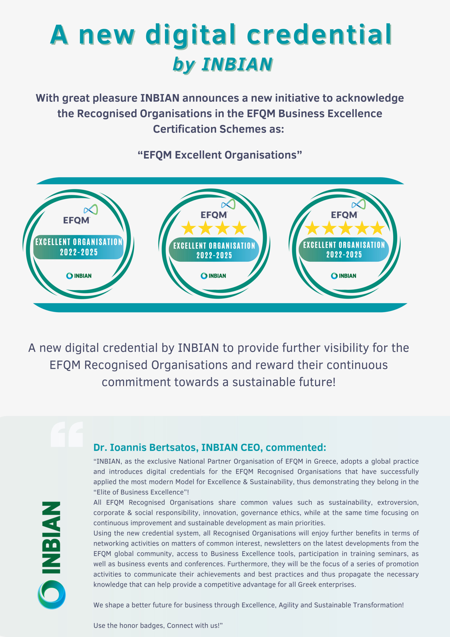 EFQM Excellent Organisations